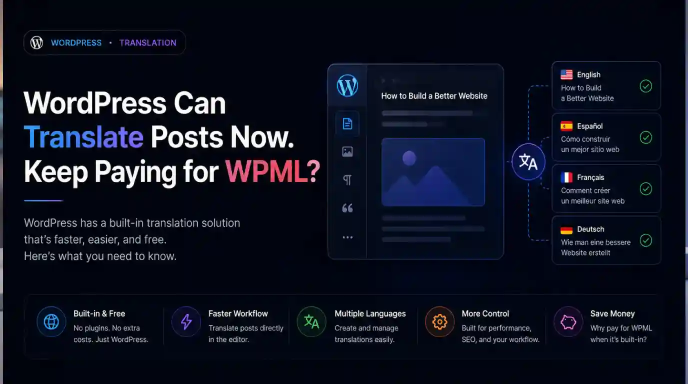 Comparison of WordPress AI content translation against multilingual plugin features