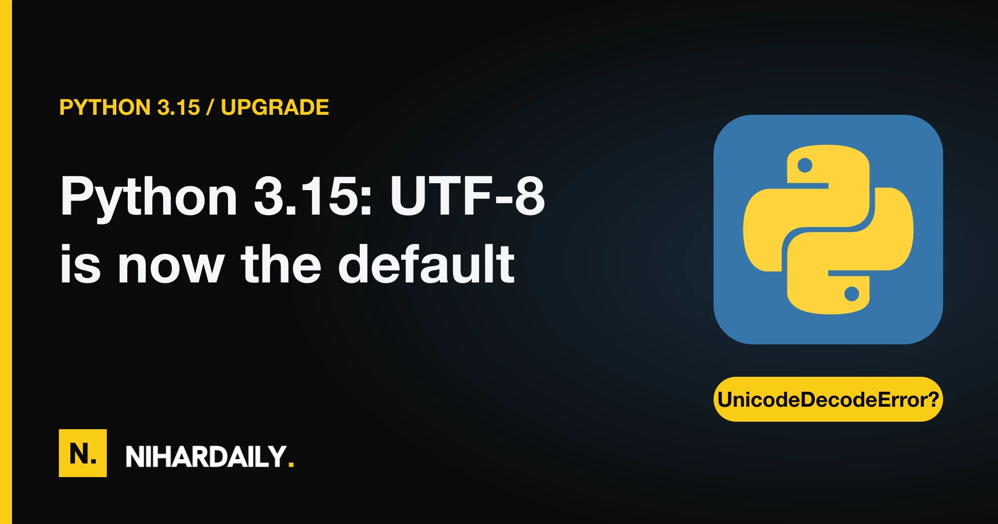 Python 3.15 default encoding change and lazy imports